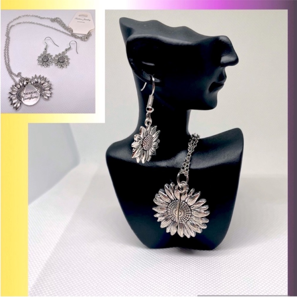 Sunflower Jewelry Set
